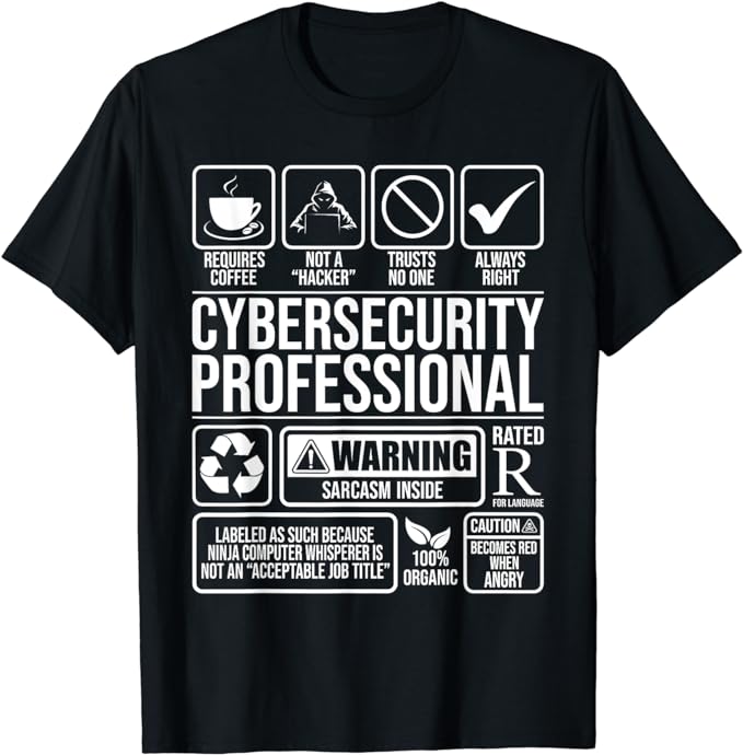 Requires Coffee. Not a "Hacker". Trust No One. Always Right. WARNING Sarcasm Inside. Rated R. Labeled as such because Ninja Computer Whisperer is not an "acceptable job title". 100% Organic. Caution: Becomes red when angry.
